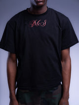 MCS Black Script Tee
