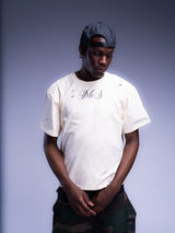 MCS Cream Script Tee